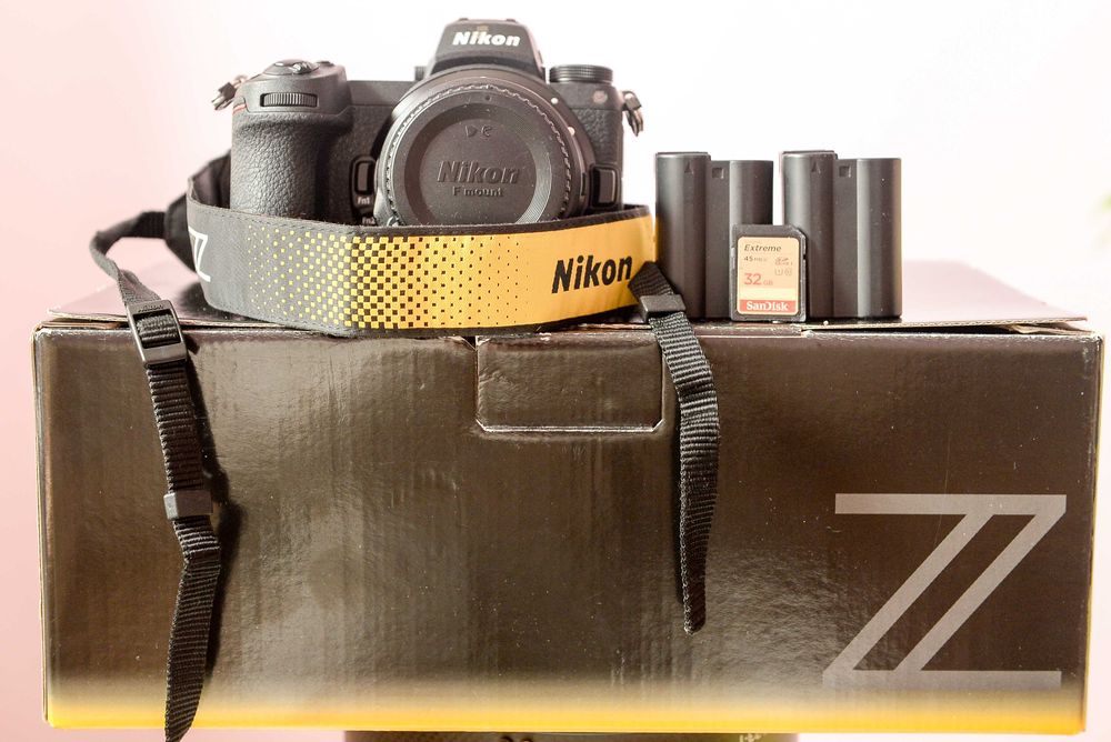 Nikon Z7II z adapterem FTZ