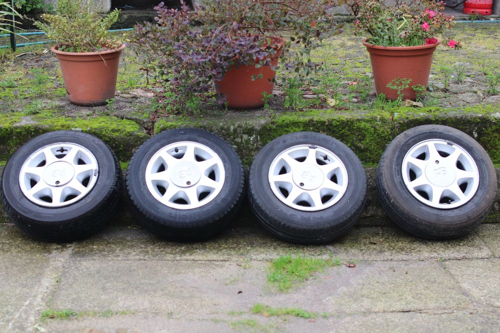 Jantes + tampões Ford Escort RS 13