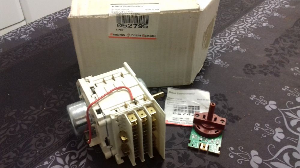 Programador/timer para máquina lavar roupa Ariston, Indesit, Whirlpool