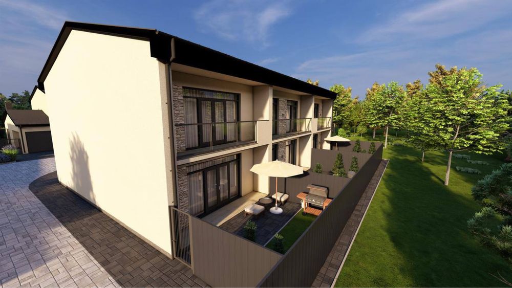 Таунхаус по ціні 3 км.квартири на лоні природи поруч з річкою