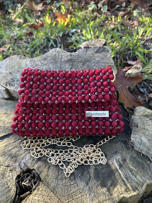 Clutch noite cor bordô