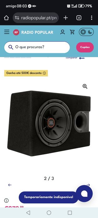 JBL 1100w na garantia