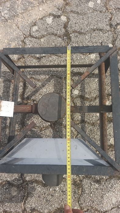 Fogareiro a Gás Industrial Quadrado (1 Bico / Queimador) – Usado