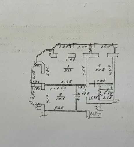 3-комнатная квартира по адресу ул. Говорова марш. (площадь 119 м²) - Atlanta.ua - фото 15