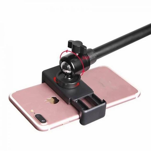 Штатив журавль Универсальный 5 в 1 до 190 см с держателем для телефона