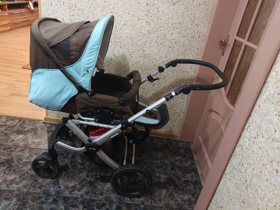 Коляска детская  прогулка ABG Avus Babyzone алюминий