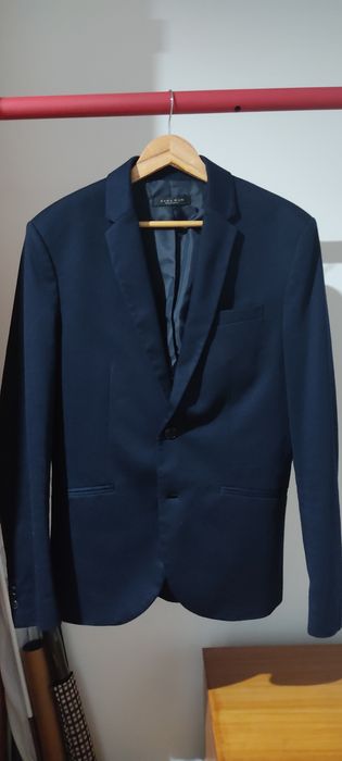 Blazer azul escuro M Zara