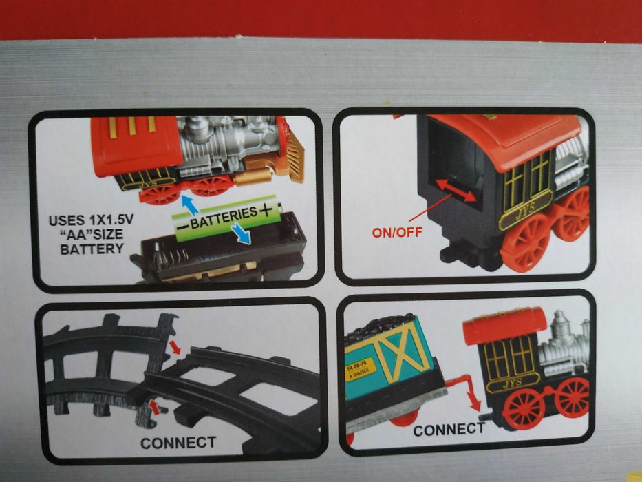 Новая "Железная дорога" 10 элементов