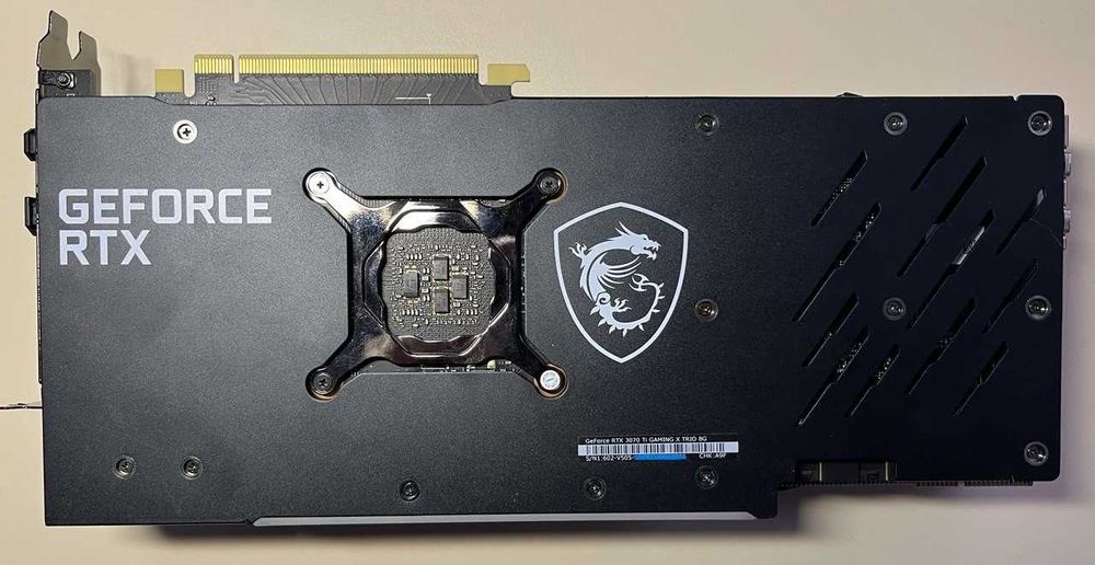 Відеокарта MSI GeForce RTX 3070 Ti GAMING X TRIO 8G