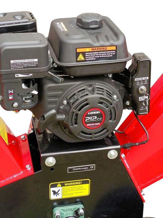 Rozdrabniacz do gałęzi G-SHAN CS750 Pro 212cc LONCIN 6.5KM rozrusznik