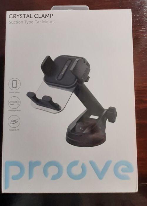 Автодержатель для телефона Proove Crystal Clamp
