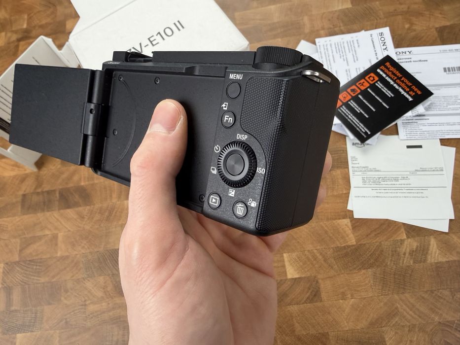 Sony ZV e-10 II камера для відео 4к 60p APS-C  кращий Autofocus