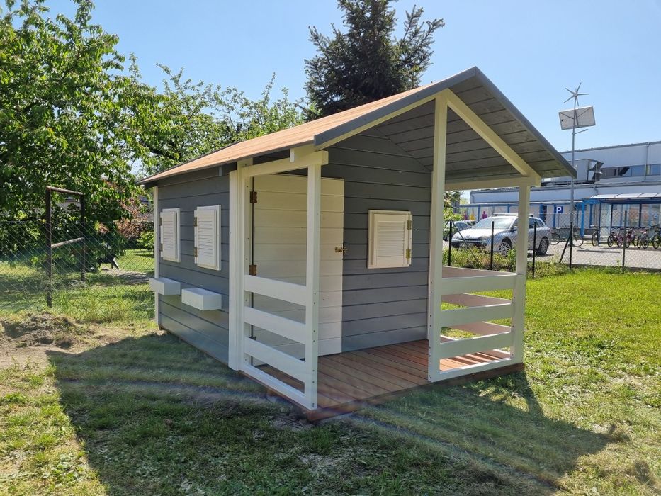 DUŻE domki drewniane dla dzieci