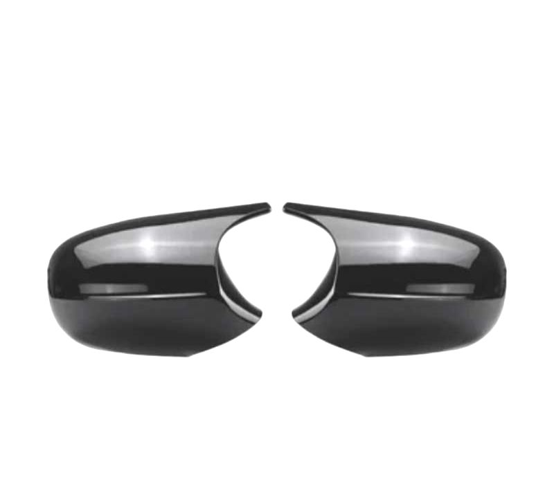 CAPAS DOS ESPELHOS BMW E90 E91 E92 E93 E81 E87 E82 E83 LCI LOOK M4 PRETO BRILHANTE