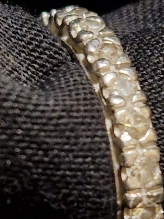 Aliança de diamantes