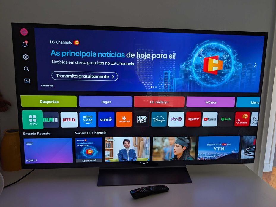 TV LG C4 55" de 2024 - como nova
