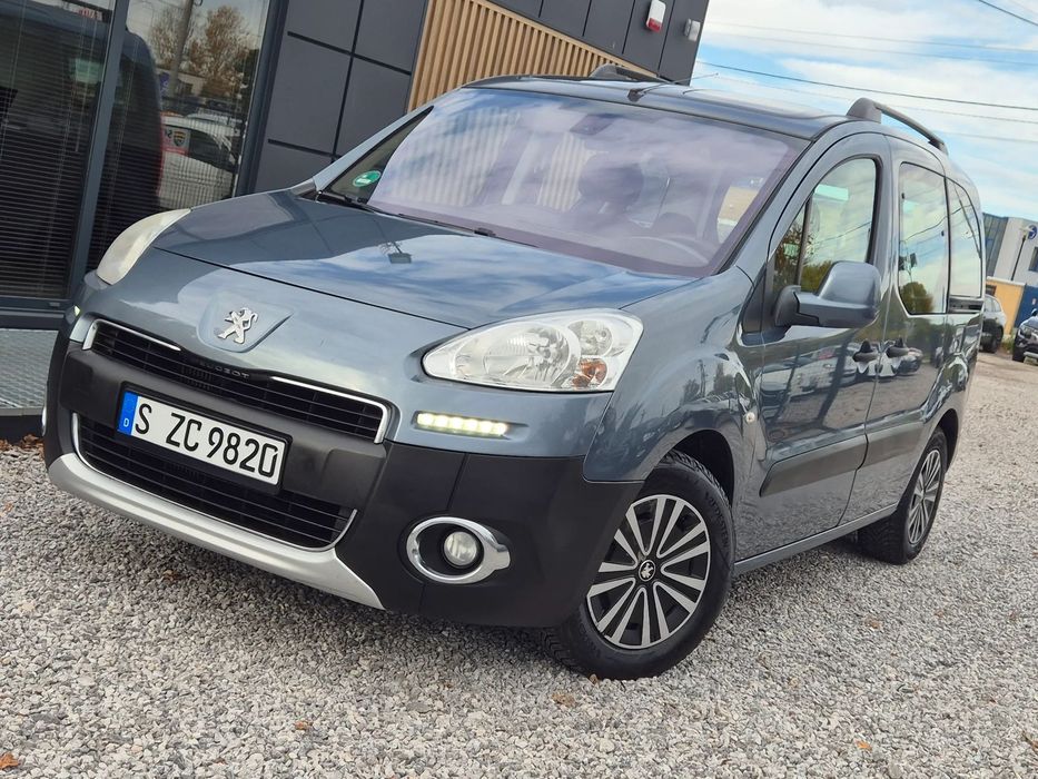 Peugeot Partner Tepee 1.6HDI 5osób serwis klimatyzacja RATY GWARANCJA