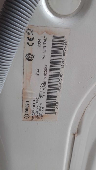 Стиральная машина Indesit WI 104 XR б.у. 5кг.: 4 500 грн