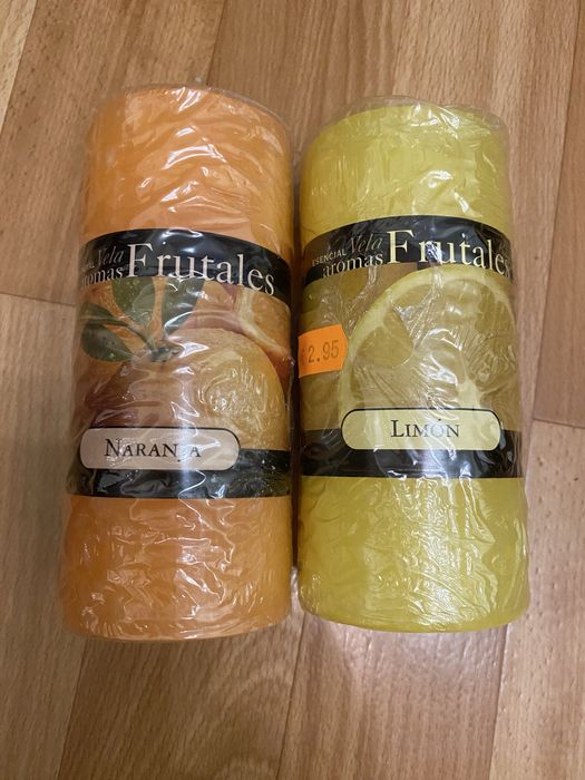 Свічки великі арома та антитабак