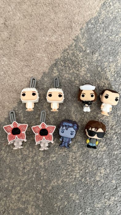 Фігурки Дивні дива, Stranger Things Вілл, Стів, Оді