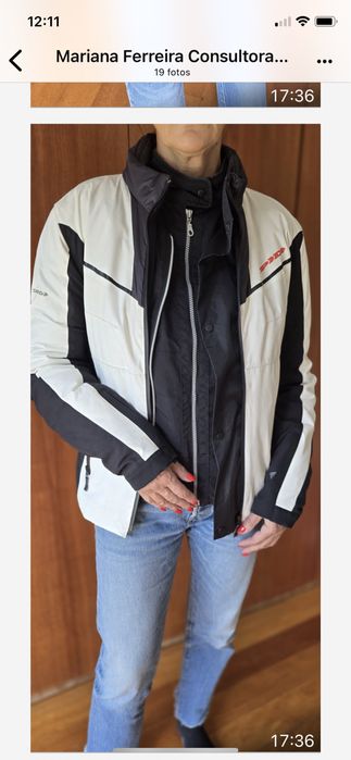 Casaco motard reversivel