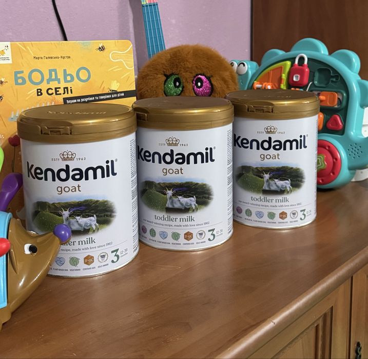 Суха суміш Kendamil Goat 3 на козячому молоці