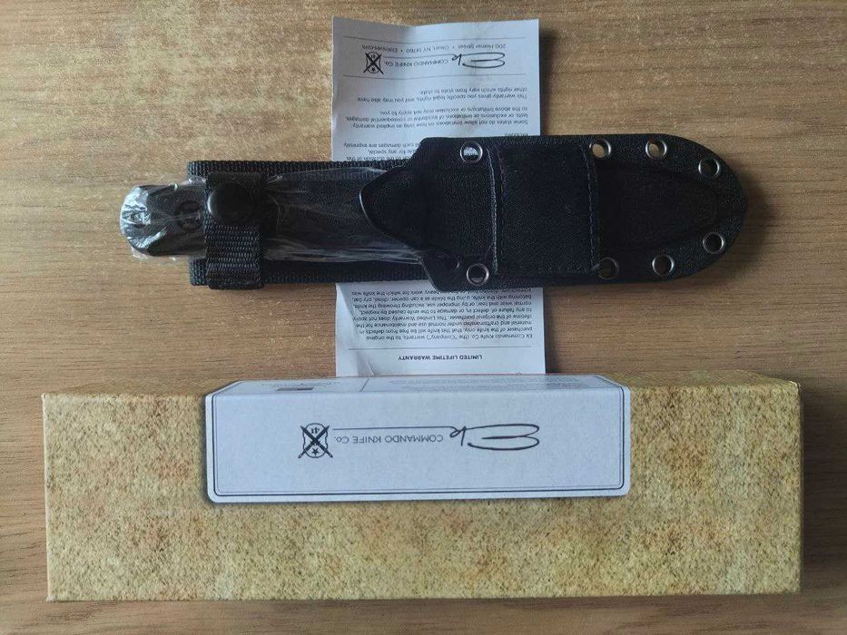 Брелок компактний EDC фіксед фултанг KA-BAR EK51 Commando Drop Point