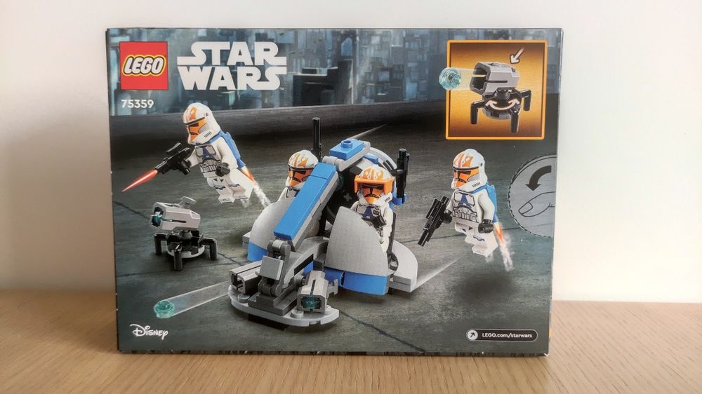 LEGO Star Wars 75359 Pack de Batalha da 332a de Ahsoka's Clone Trooper