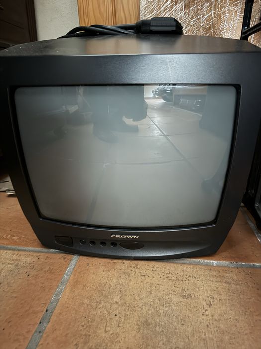 Tv analogica crown 14 polegadas