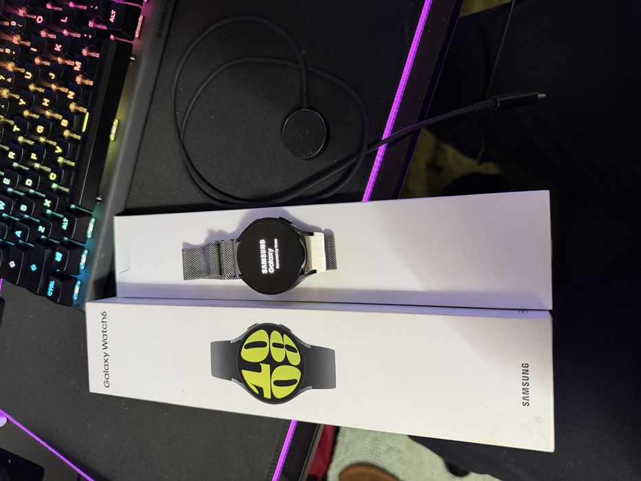 Galaxy Watch 6 44mm Black Semi Novo