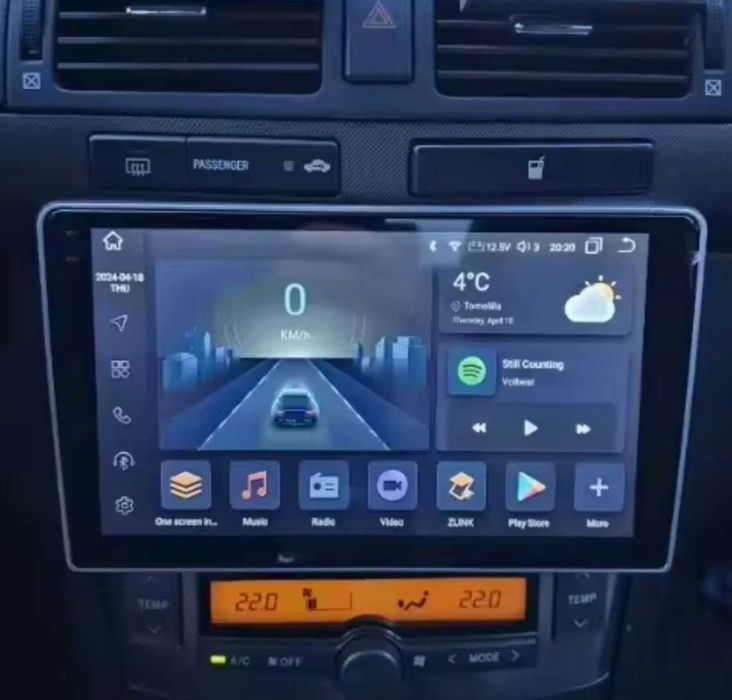 Toyota Corolla Avensis Camry Rav4 Android магнітола Carplay 360  кам.