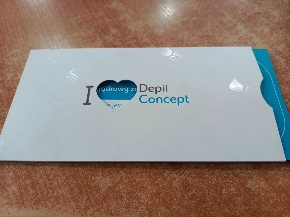 Voucher do depil concept