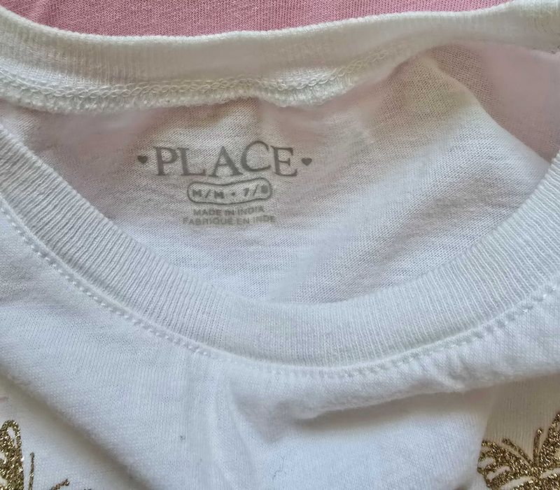 Футболки для девочки childrens place 7-8 лет 128-134 см