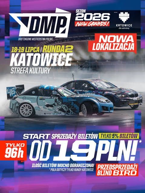 Bilety Na  Driftowe Mistrzostwa Polski runda2