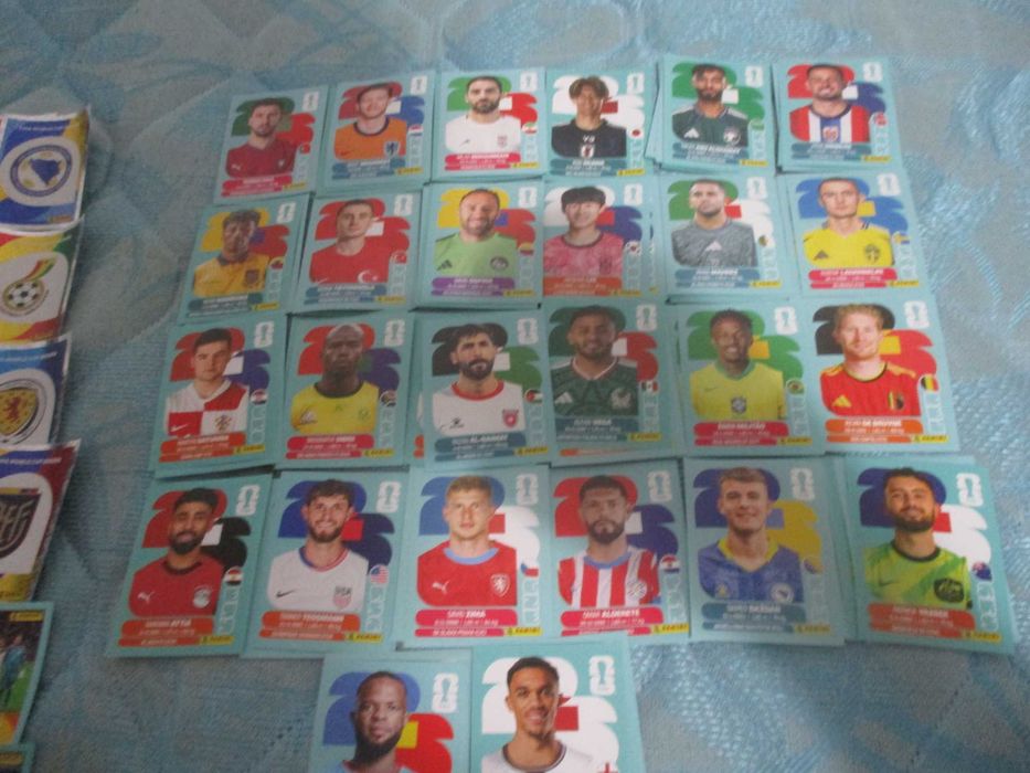 cromos mundial 2026-pack de 50 sem repetidos 5