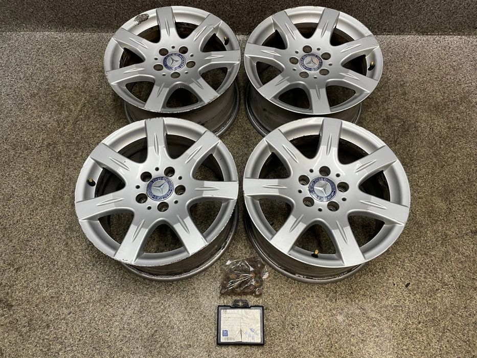 Alufelgi felgi aluminiowe 16' R16 5x112 8J ET36 Mercedes W211 ORG KPL