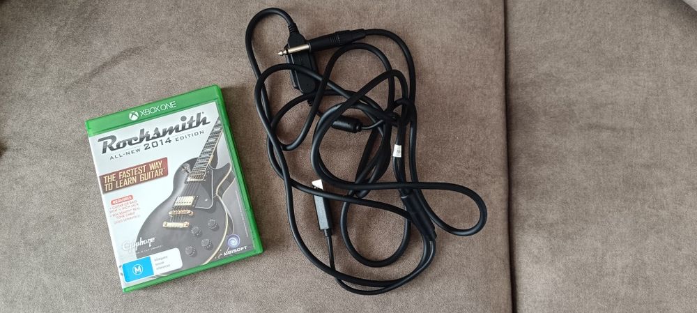Rocksmith 2014 all-new edition Xbox + przewód do gitary