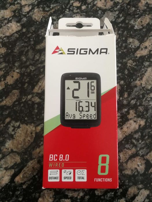 Велоспидометр Sigma BC 8.0