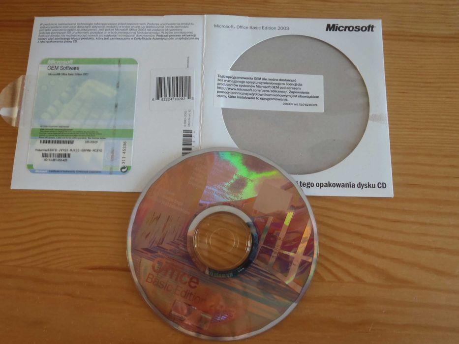 Microsoft Office Basic Edition 2003