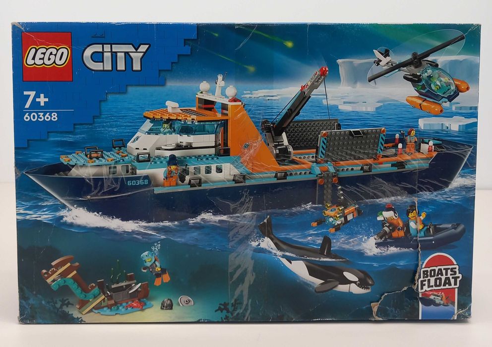 LEGO City Łódź badacza Arktyki 60368 L129 niekompletny Nowe Lipiny • OLX.pl