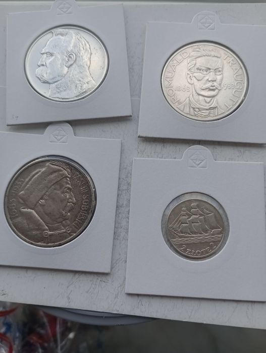 Moneta--2zł Żaglówka--1936-srebro