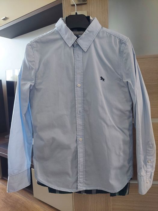 Koszula chłopięca jasno-niebieska