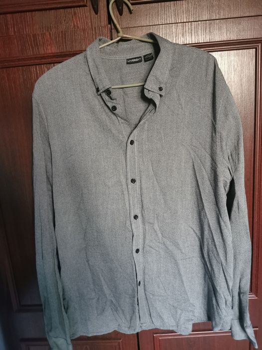 Szara koszula męska XL Livergy