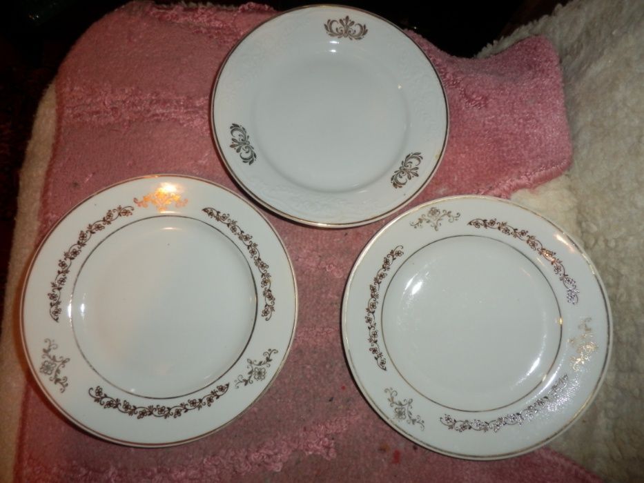 фарфоровые солонки,тарелки,блюдца,ГДР, СССР