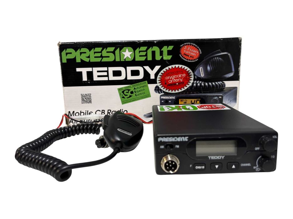 CB Radio President TEDDY - Jak nowe