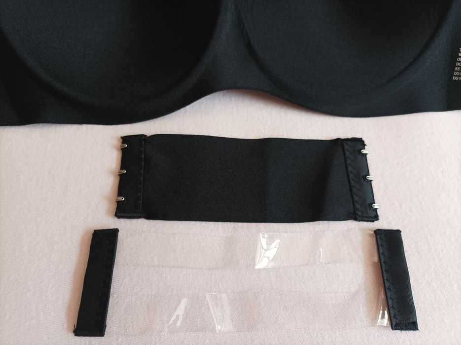 Biustonosz 75B push up sukienka bez pleców