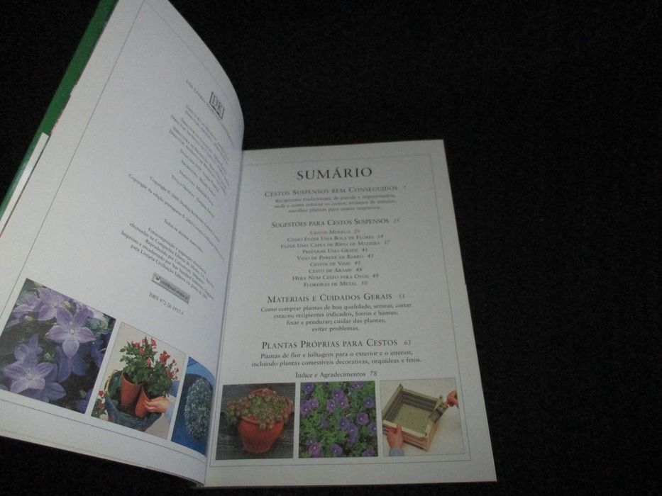 Livros Colecção Manuais Prático de Jardinagem