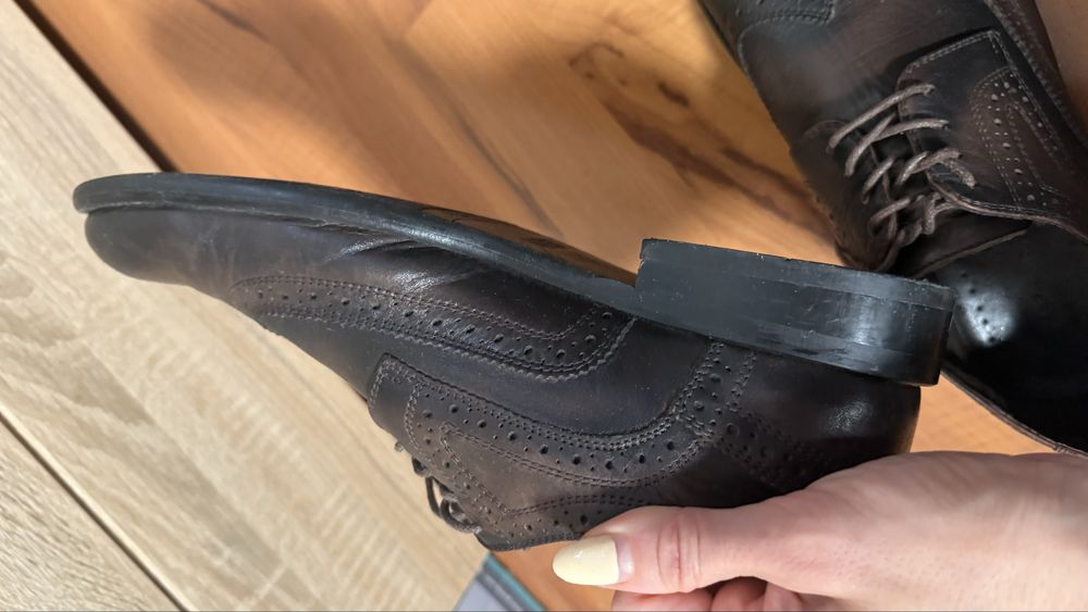 Чоловічі шквряні туфлі, 41 розмір