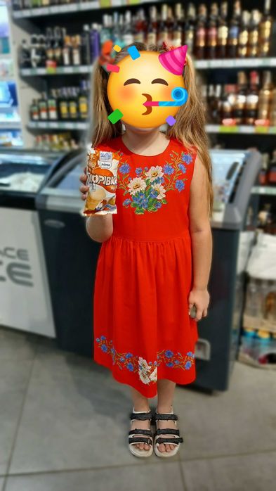 Плаття вишиванка для дівчинки