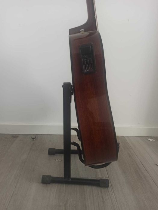 Fender CD-60CE NAT eletro - acustica + Capa Fender + suporte